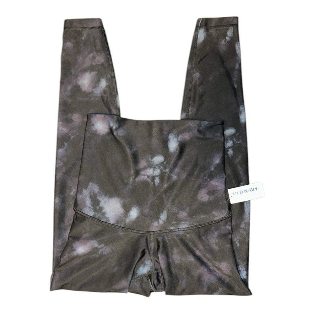 Old Navy Tie-Dye Leggings - Black and Gray